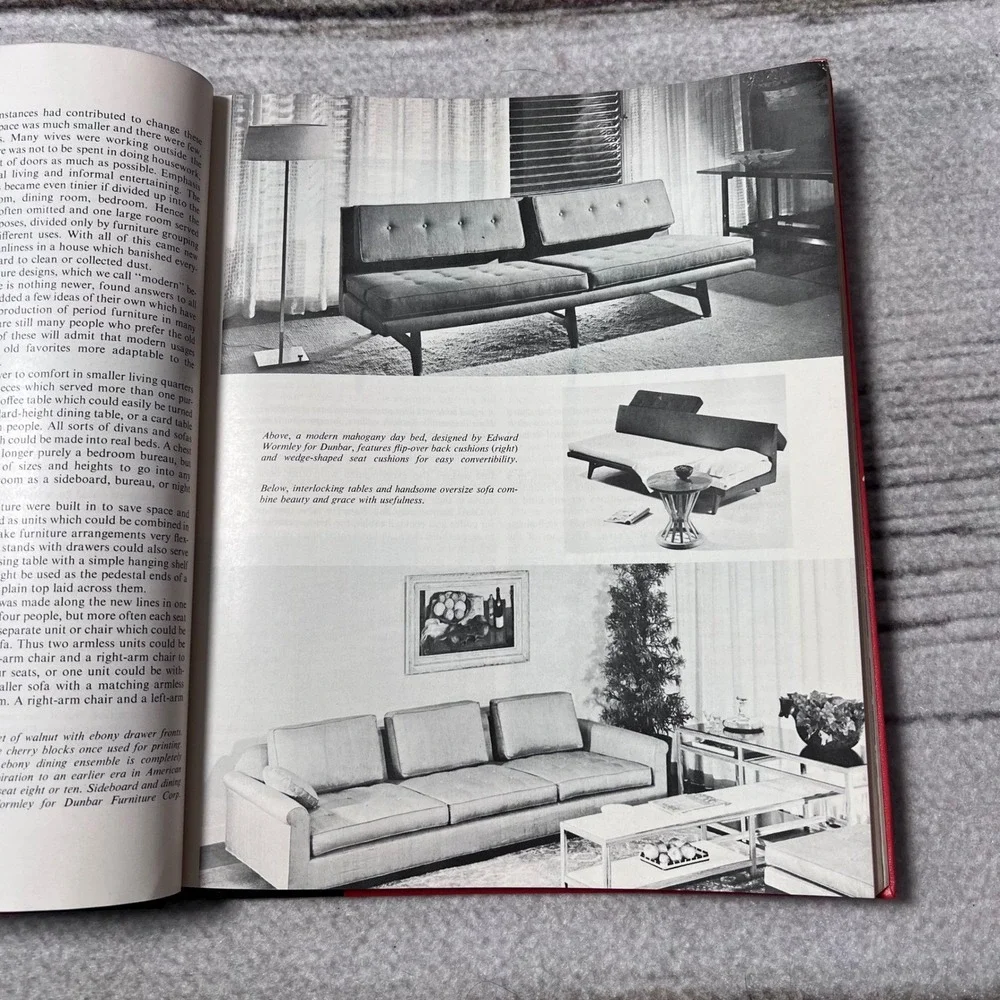 Ladies Home Journal Book of Interior Decoration 1950s Vintage Elizabeth Hilliard